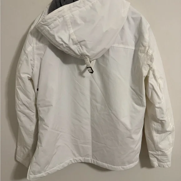 Napapijri Men's Cream Hooded Jacket - Picture 2 of 5